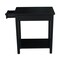 International Concepts Rectangle Narrow End Table, 22 W, 14 L, 25 in H, Wood, Black OT46-2214 - alternate 3